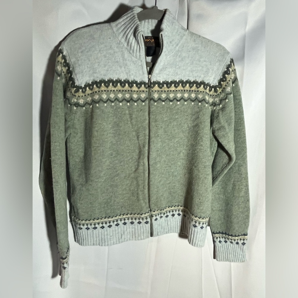 Woolrich 100% lambswool sweater - multi - large